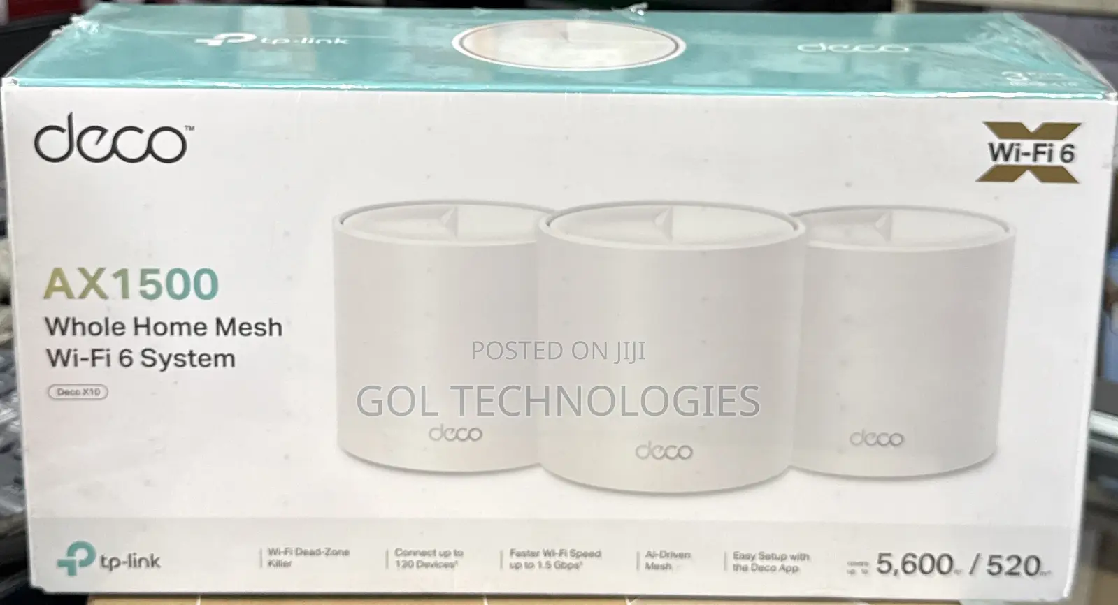 Tp Link Deco Ax1500 Whole Home Mesh Wifi 6 System