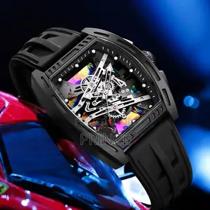 Silicone Strap Quartz Watch
