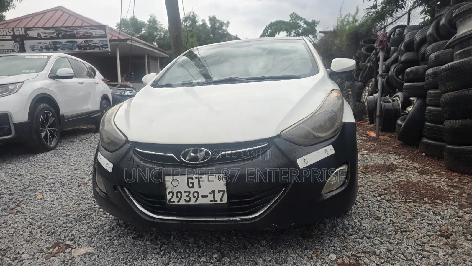 Hyundai Elantra 2013 White