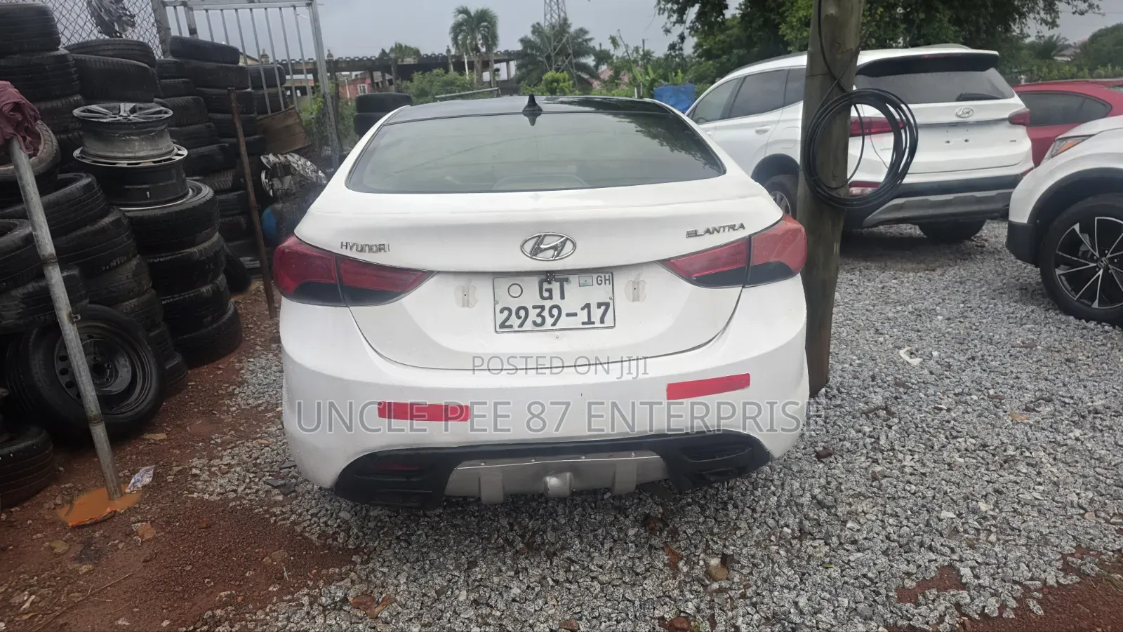 Hyundai Elantra 2013 White