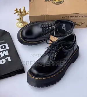 Original Dr Martens Derby Shoe Black
