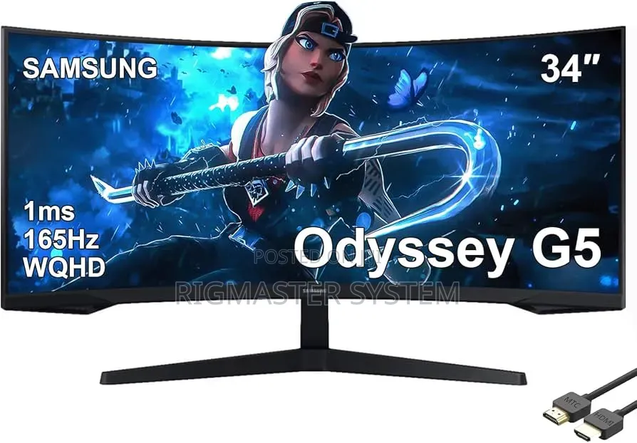 Samsung Odyssey G5 34" WQHD Monitor