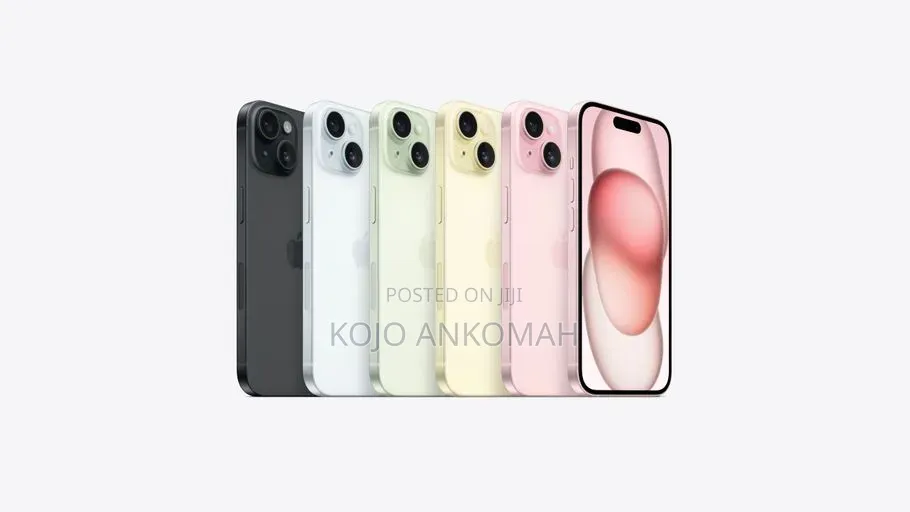 New Apple iPhone 15 128 GB Black