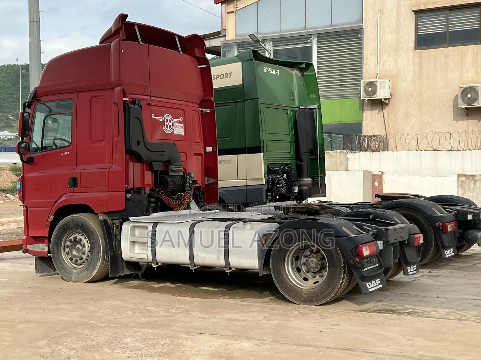2015 Daf Euro 6 Trailer Head