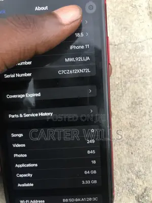 Apple iPhone 11 64 GB Red