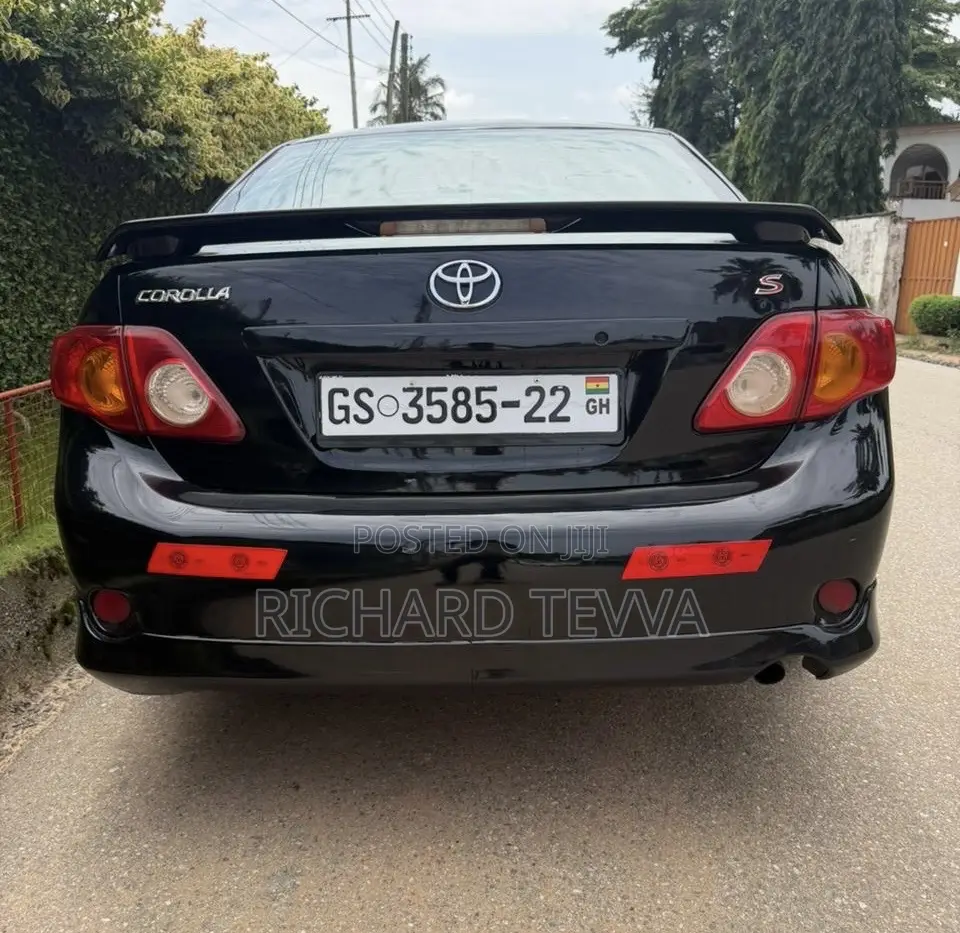 Toyota Corolla S 4dr Sedan (1.8L 4cyl 4A) 2010 Black