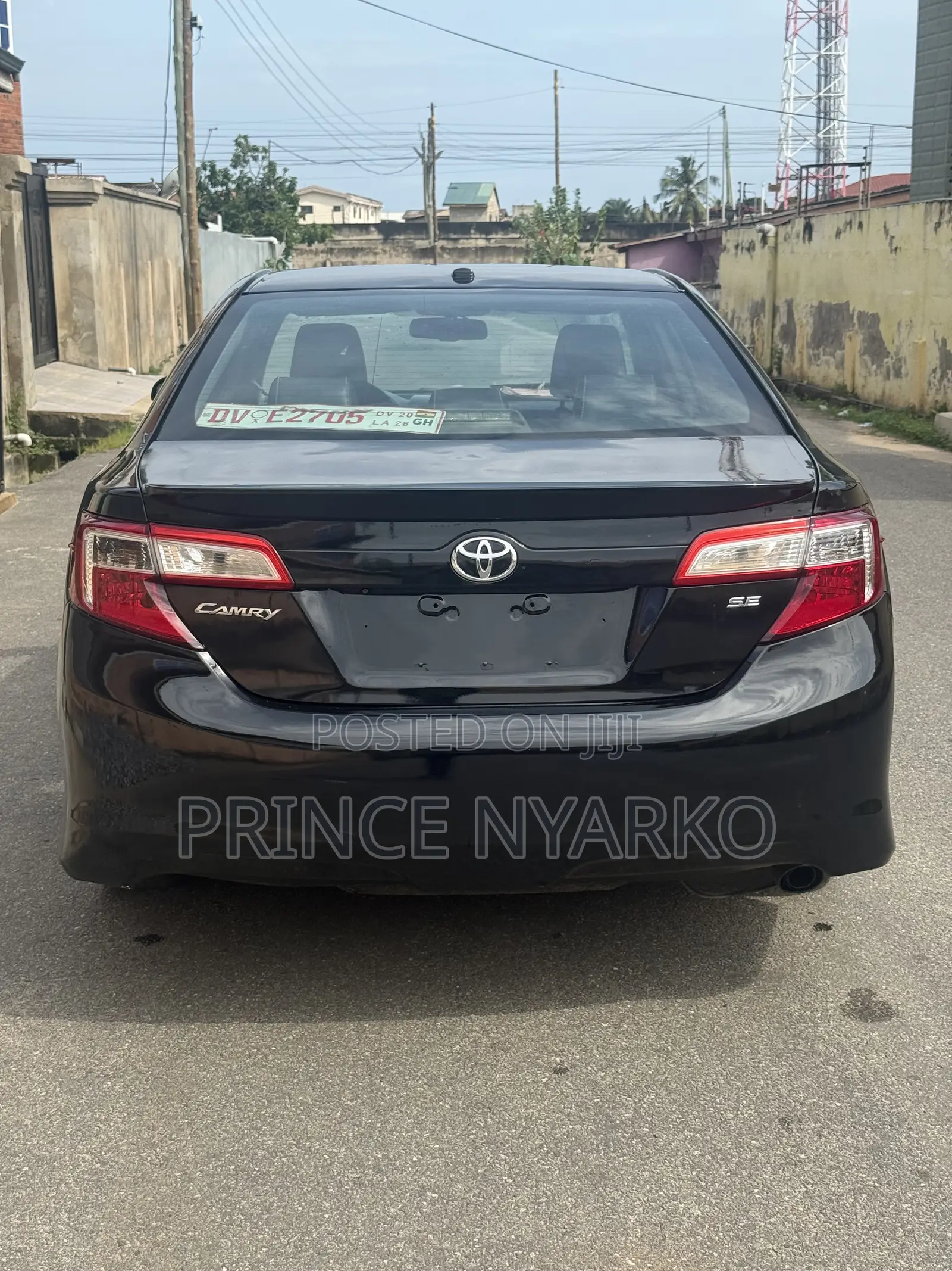 Toyota Camry SE Sport 4dr Sedan (2.5L 4cyl 6A) 2014 Black