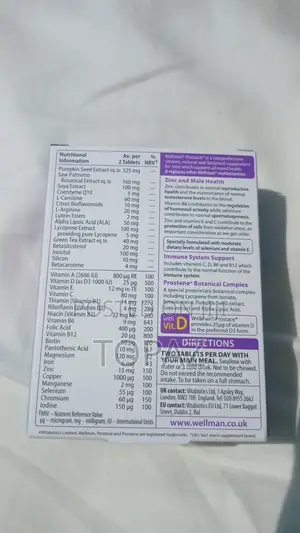 Vitabiotics Products From Uk