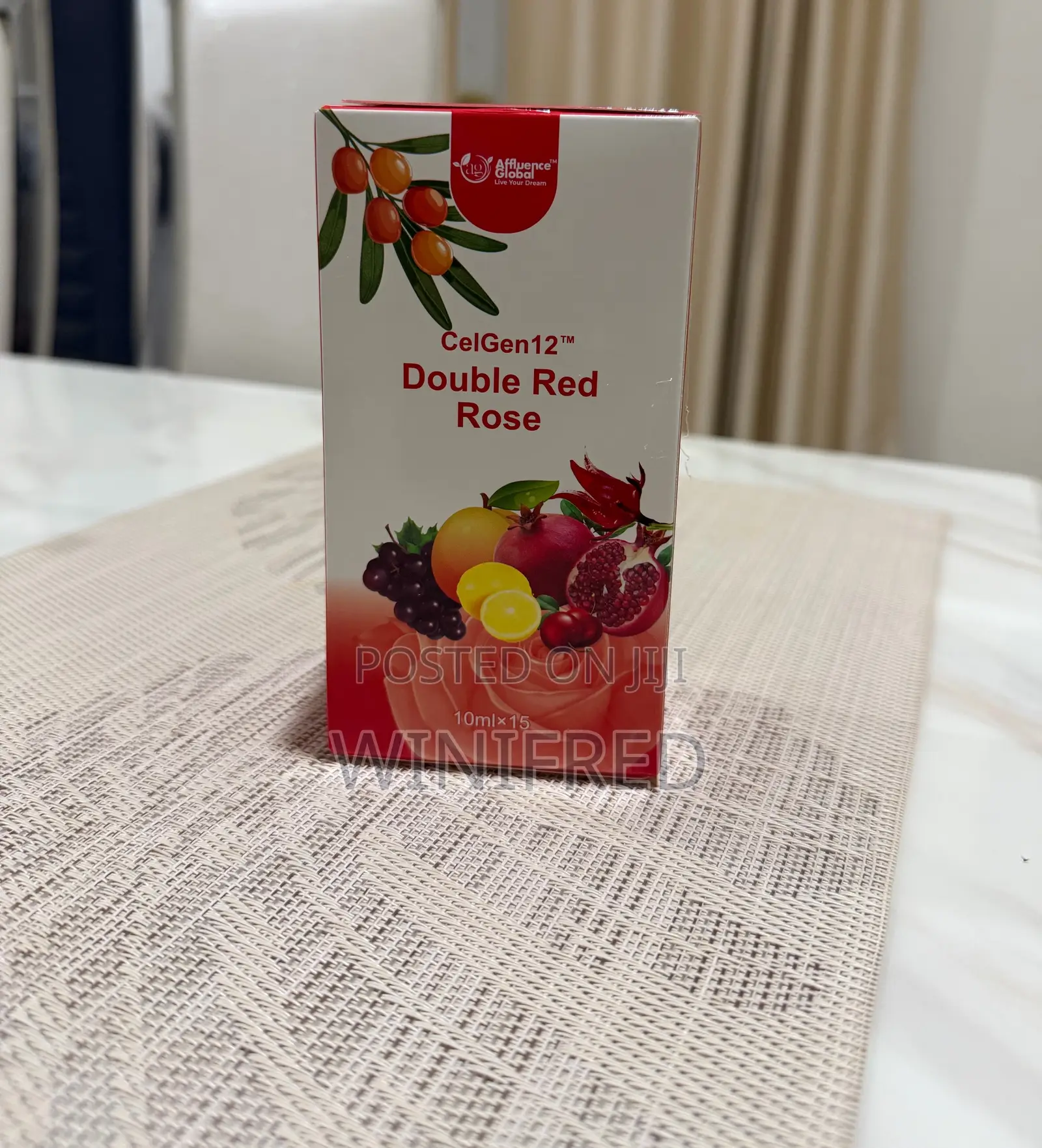 Double Red Rose