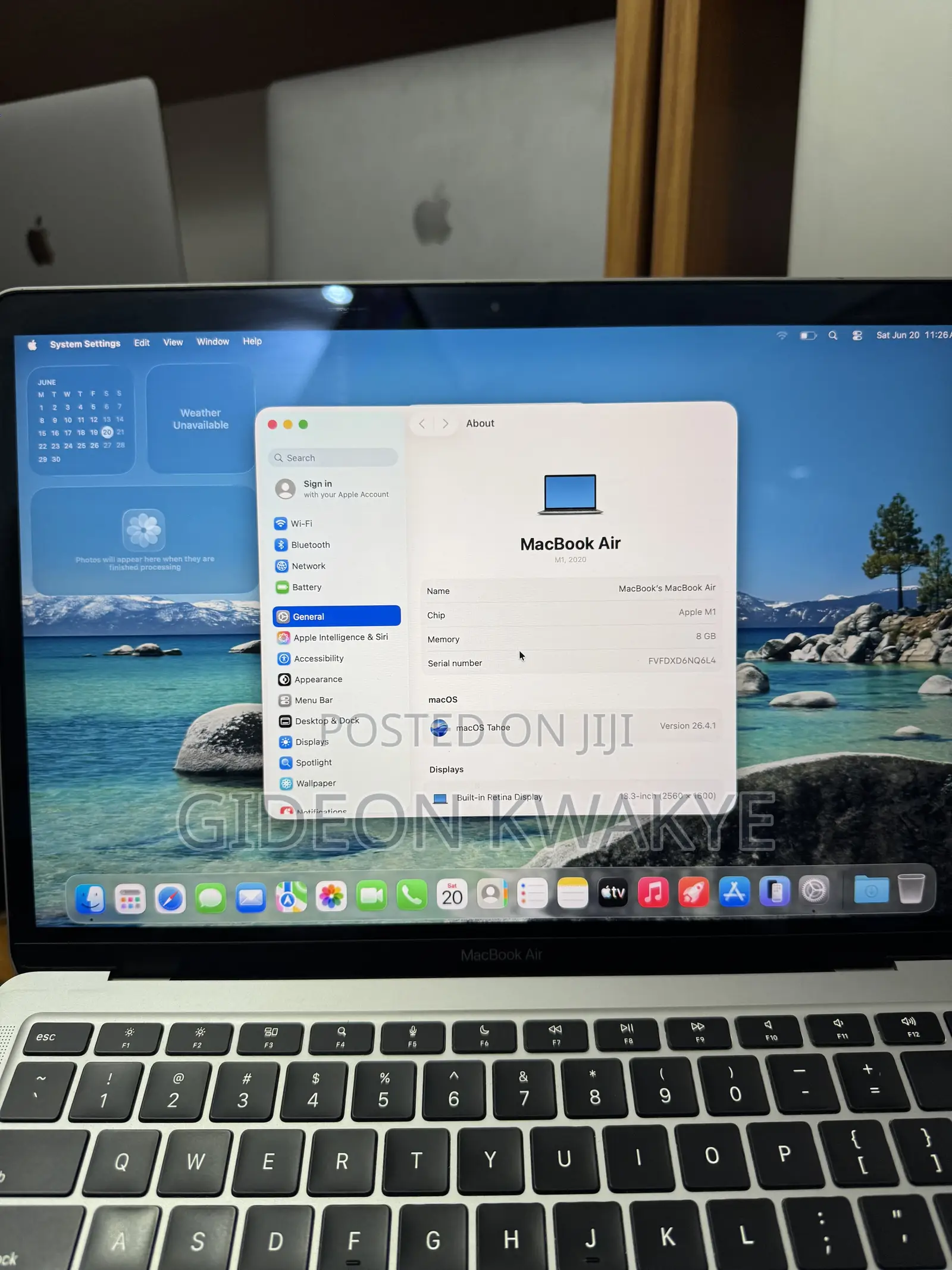 Laptop Apple MacBook Air 8GB Intel Core M SSD 256GB