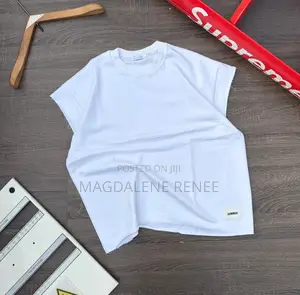 Plain Cotton Armless Tee Shirt