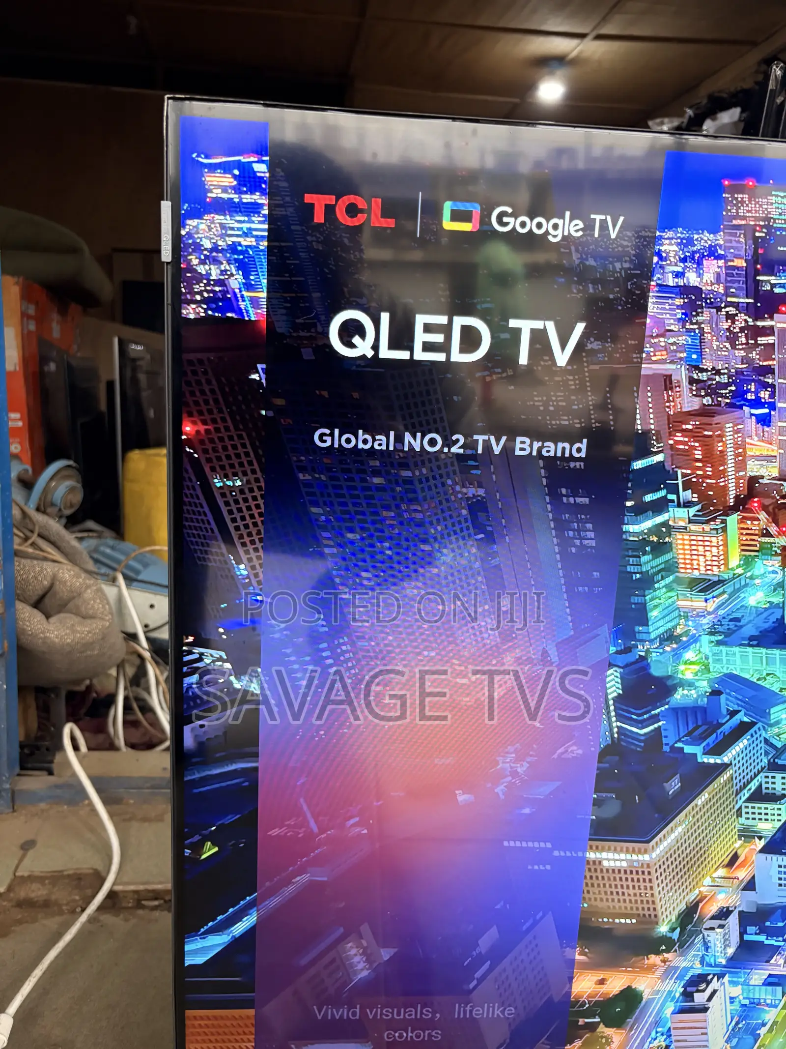 The TCL C655 Is a 55-Inch Qled Smart Tv Quantum Dot Onkyo 2.1ch