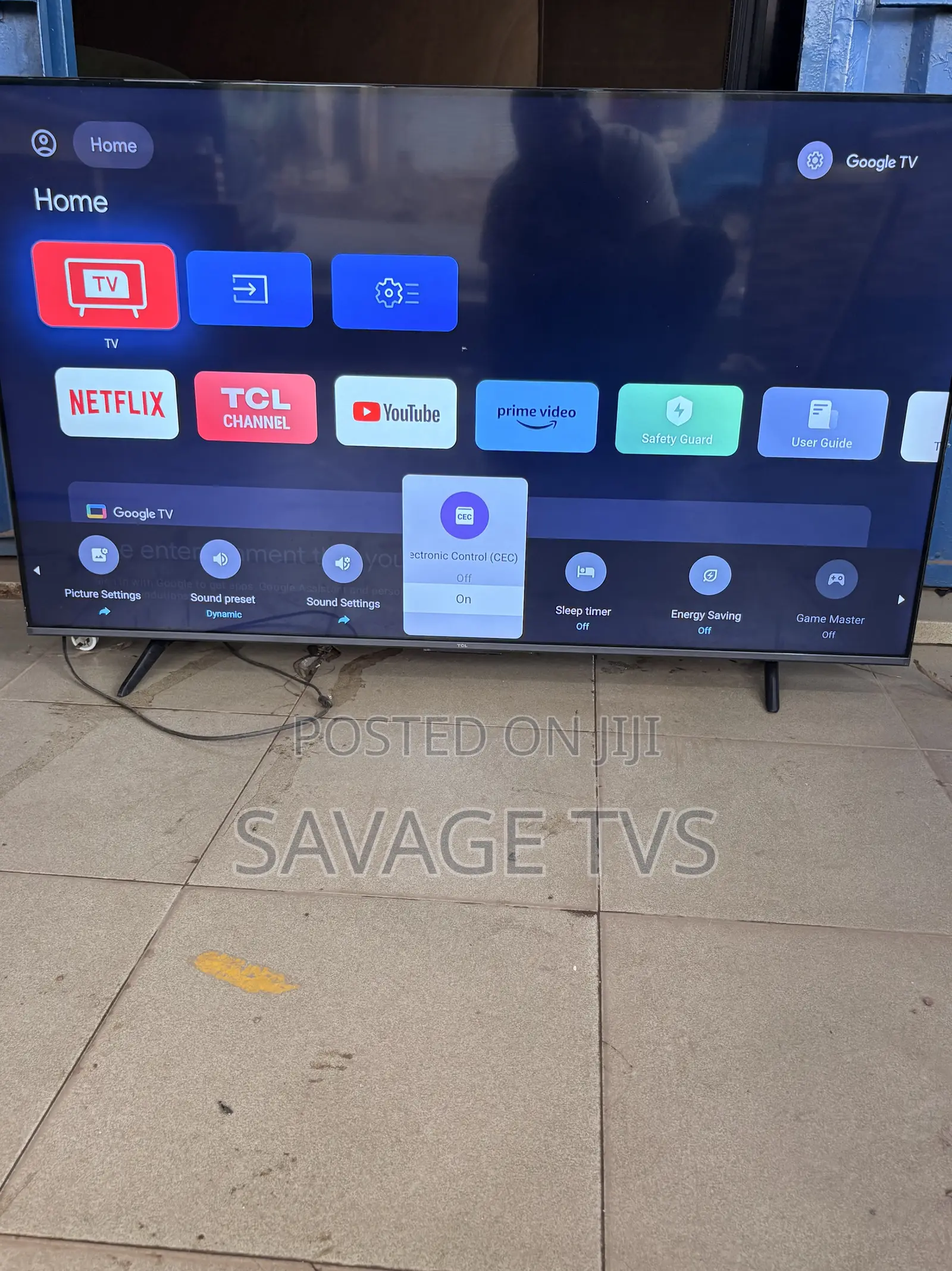 The TCL C655 Is a 55-Inch Qled Smart Tv Quantum Dot Onkyo 2.1ch