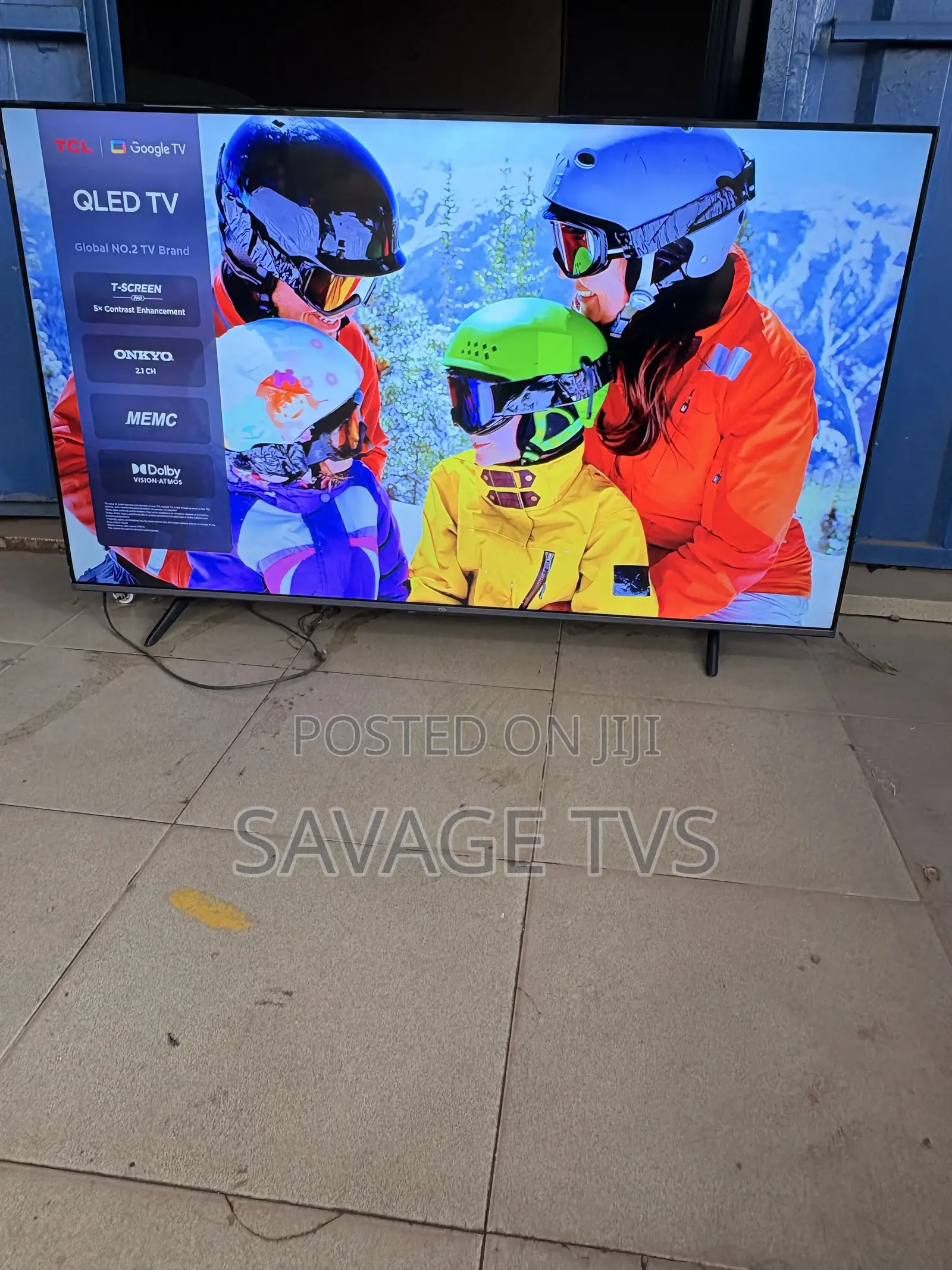 The TCL C655 Is a 55-Inch Qled Smart Tv Quantum Dot Onkyo 2.1ch