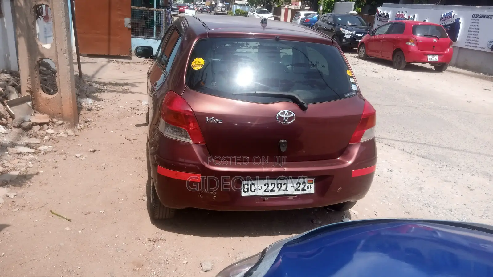 Toyota Vitz 2010 Brown