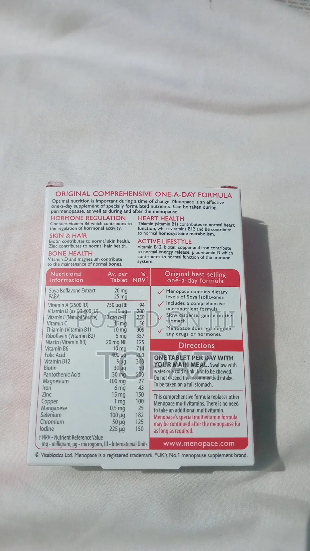 Vitabiotics Products for the Uk