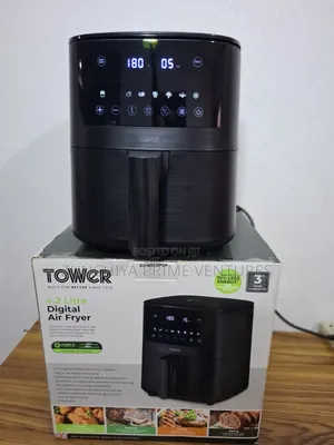 4.2l Tower Digital Black Air Fryer From Uk 