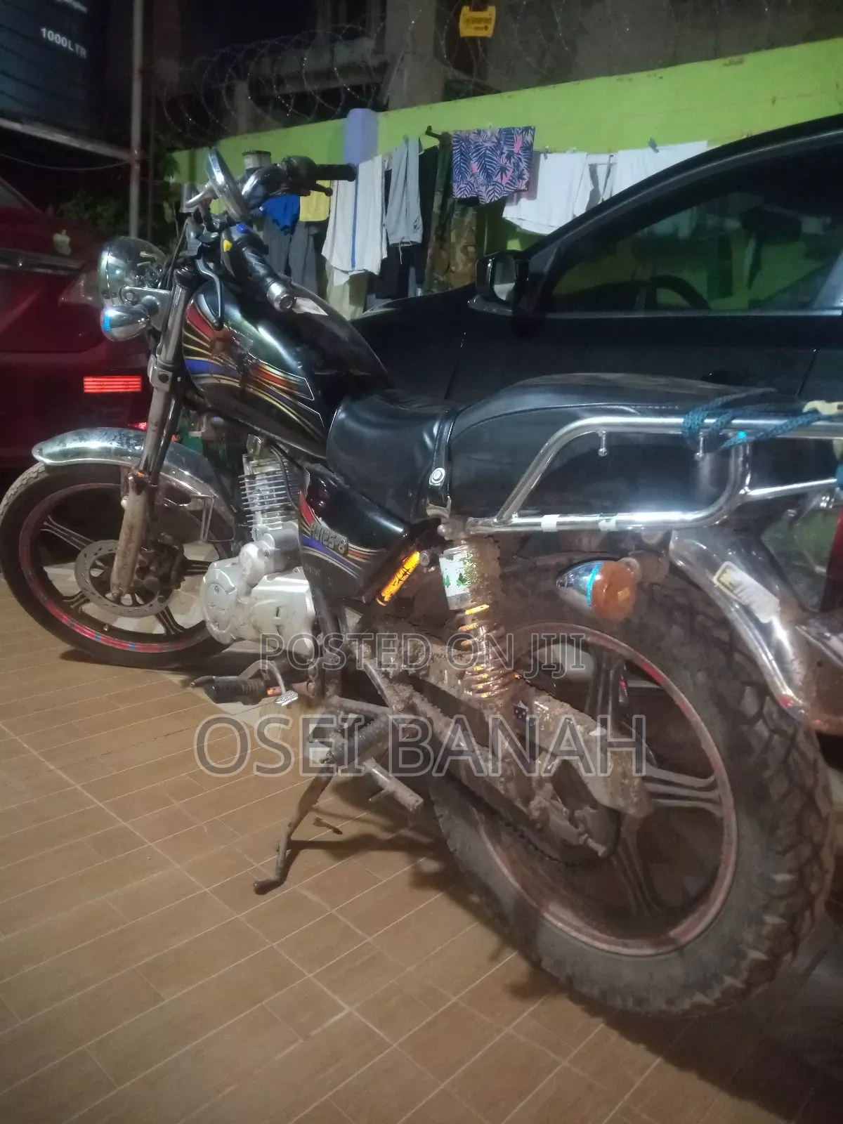 Haojue HJ125-8K 2024 Black