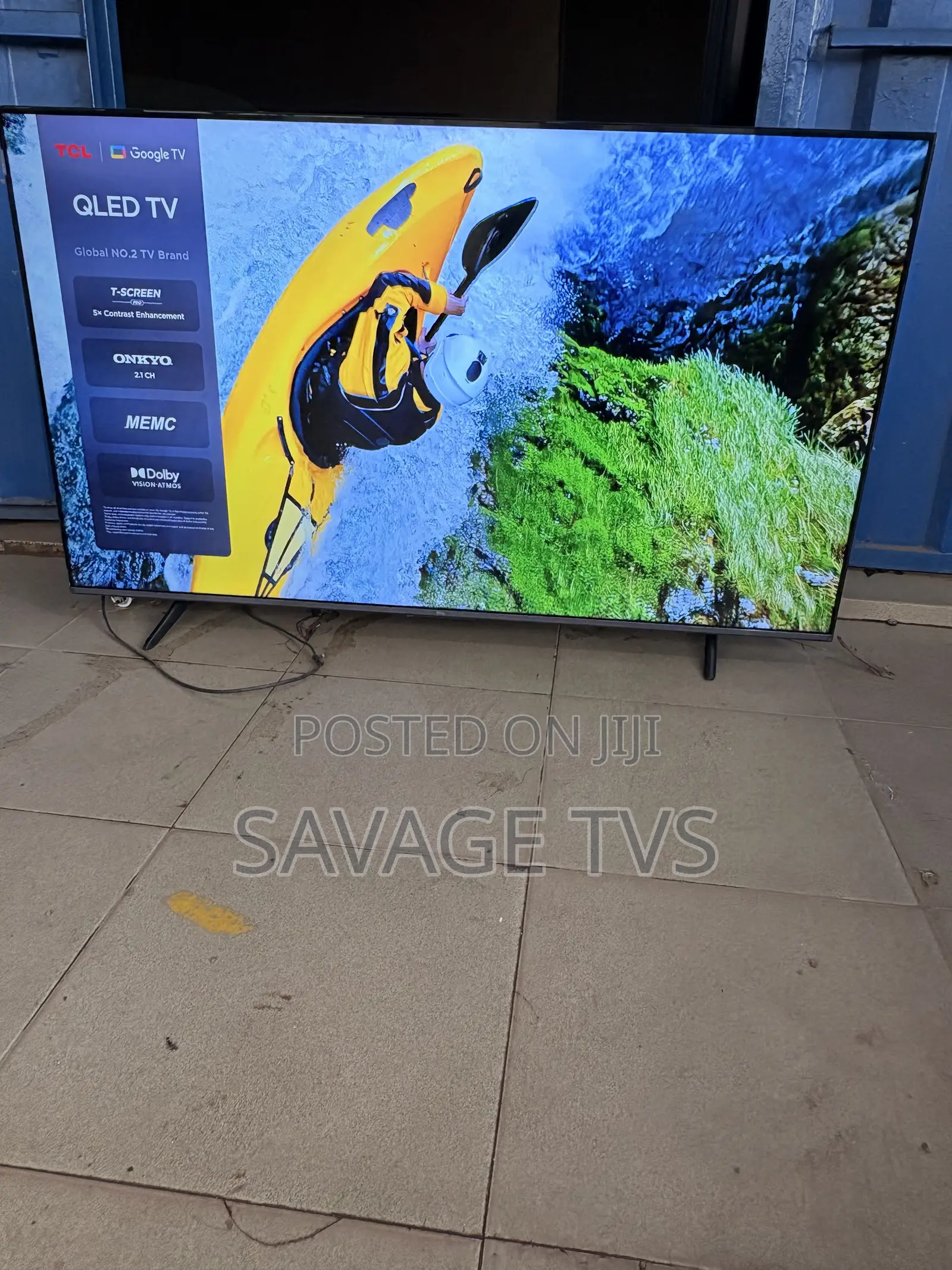 The TCL C655 Is a 55-Inch Qled Smart Tv Quantum Dot Onkyo 2.1ch