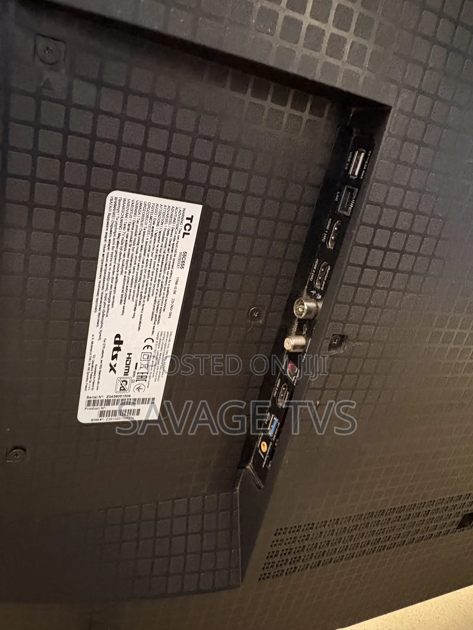 The TCL C655 Is a 55-Inch Qled Smart Tv Quantum Dot Onkyo 2.1ch