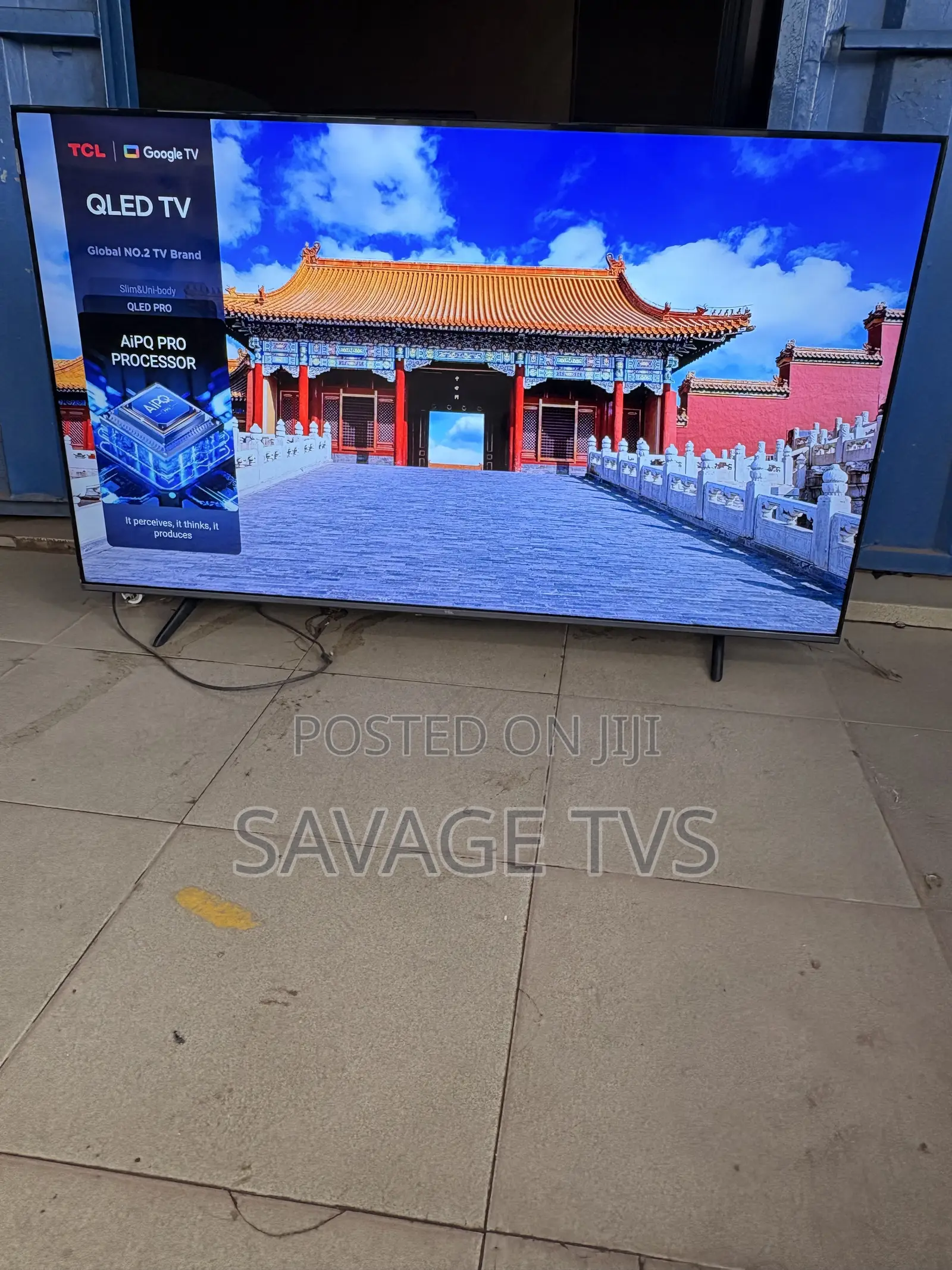 The TCL C655 Is a 55-Inch Qled Smart Tv Quantum Dot Onkyo 2.1ch