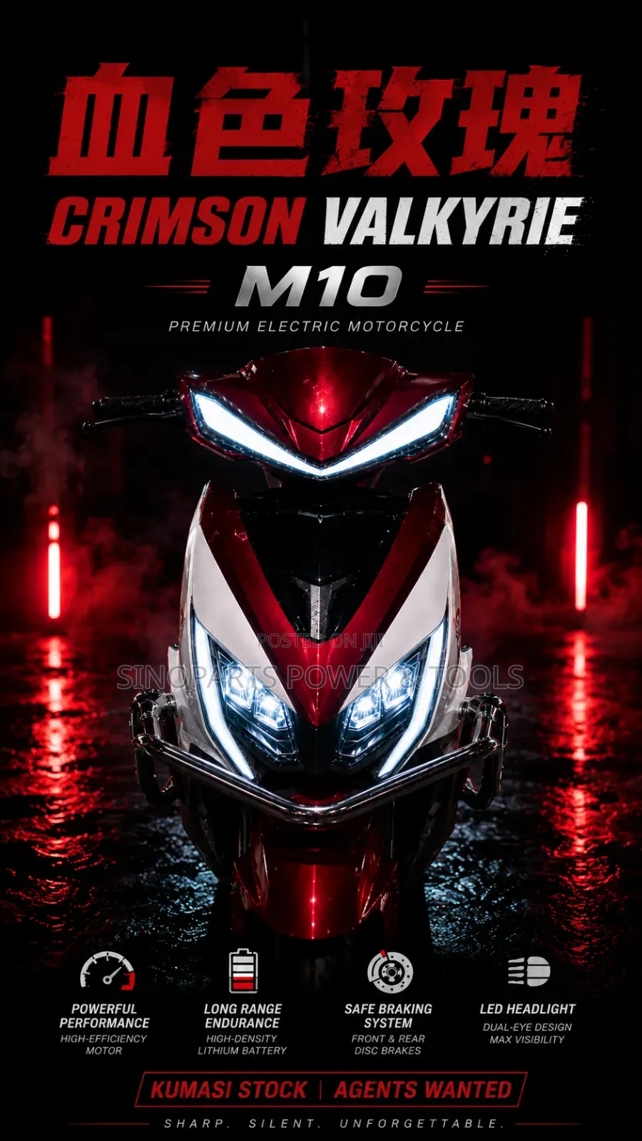 New Motorcycle 2025 Red