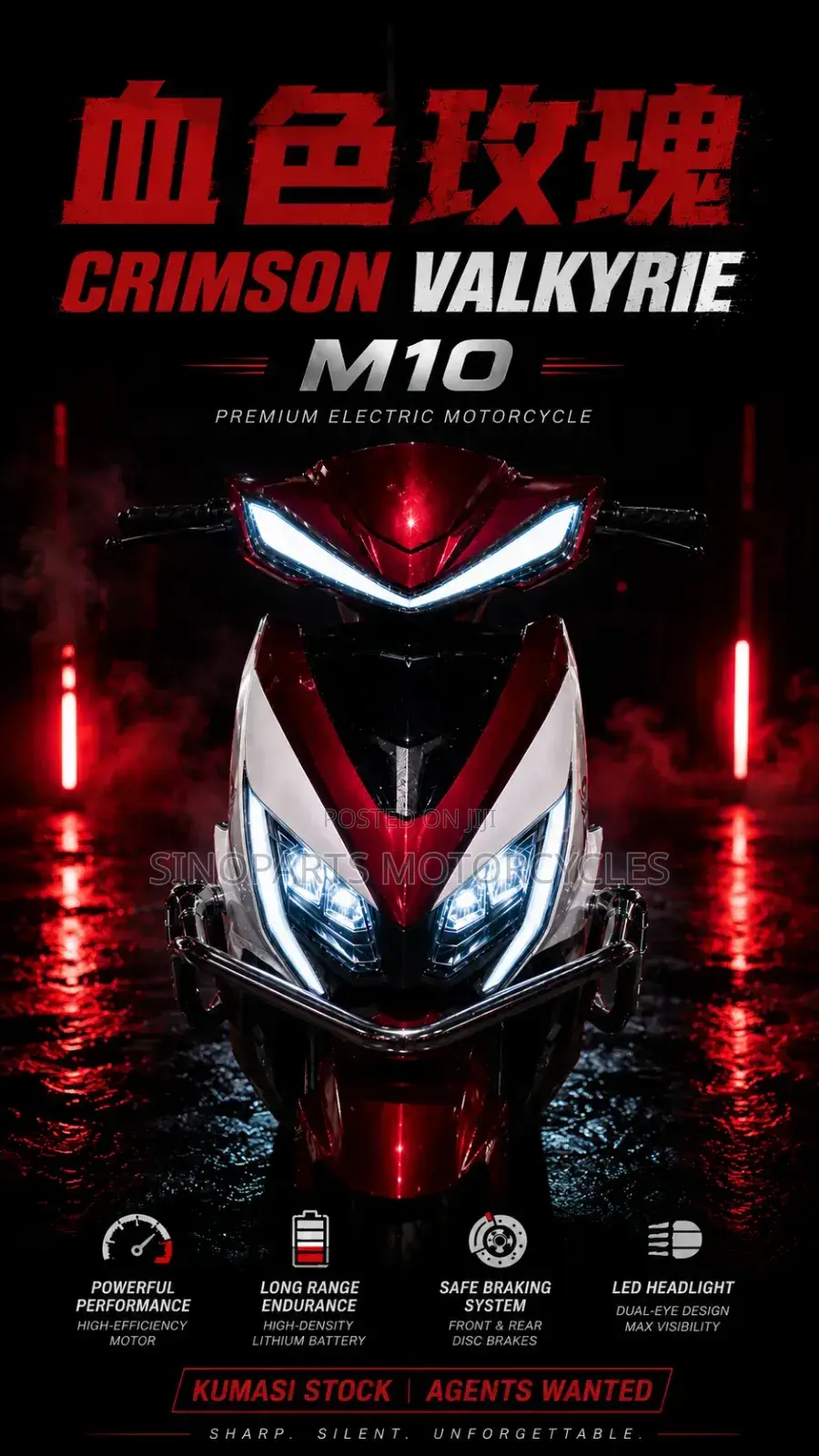 New Motorcycle 2025 Red