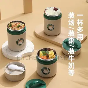 Thermal Food Jar With Spoon(580mi)