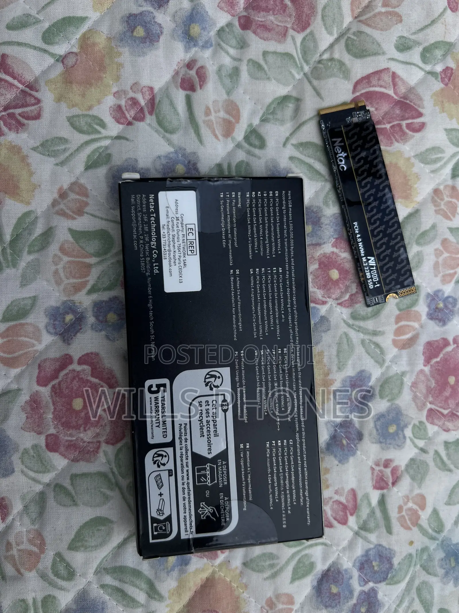 1tb Netac M.2 Drive Pcie 4.0 Nvme