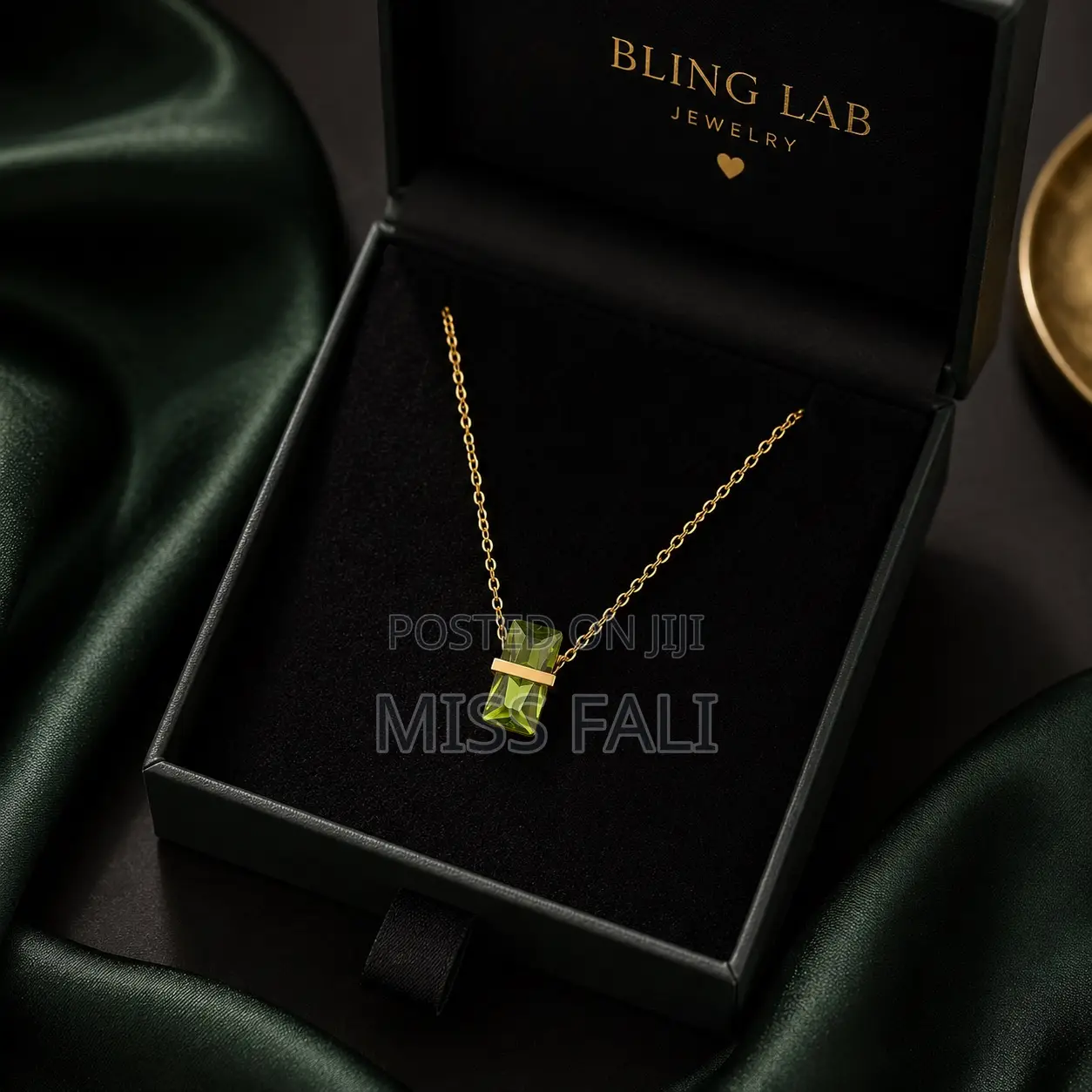 Emerald Whisper Necklace