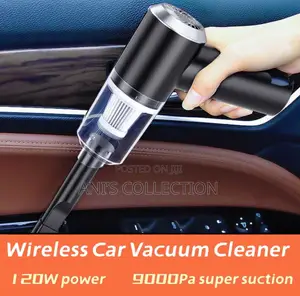Say Goodbye to Car Crumbs! Wireless Car Vacuum