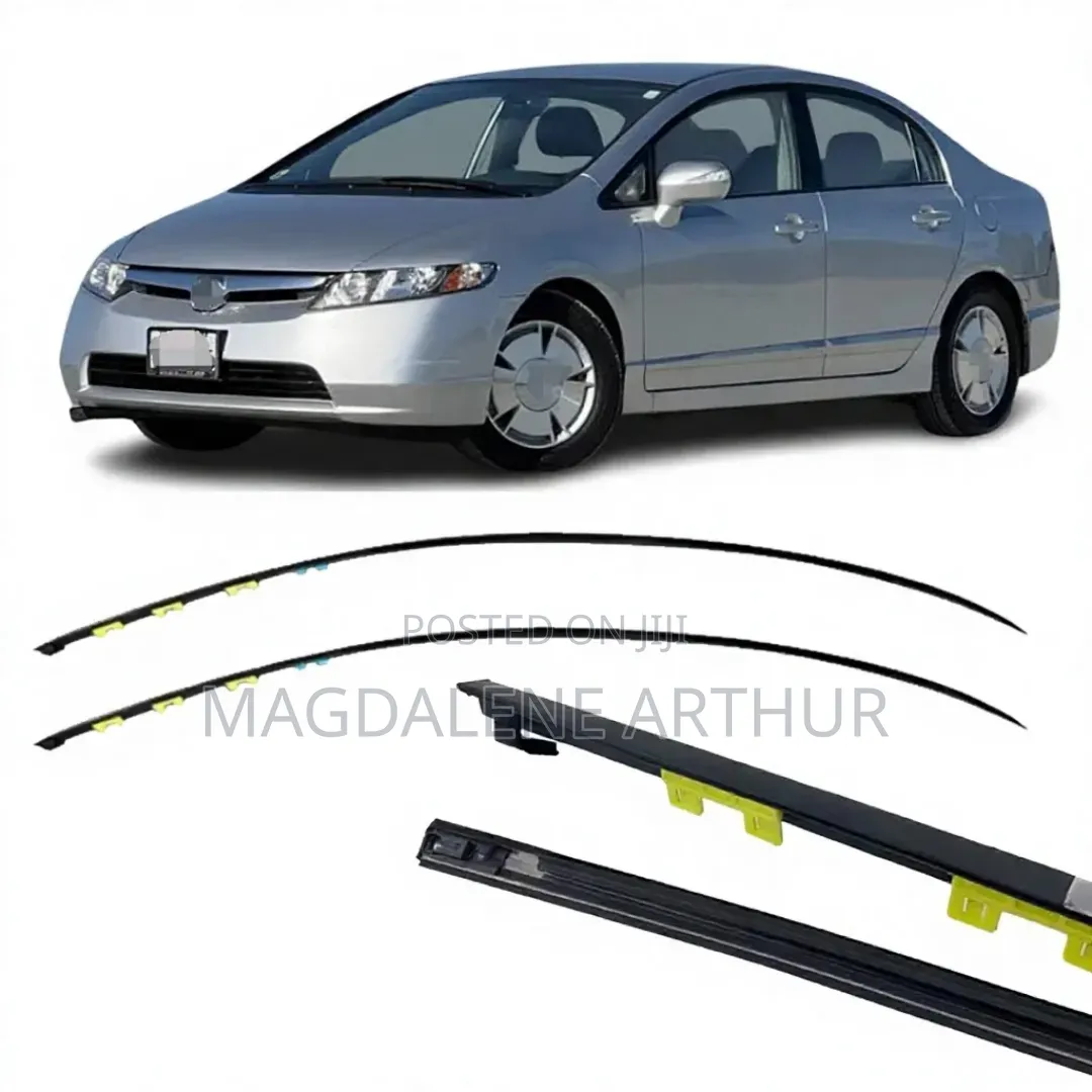 Honda Civic 2006–2011 Window Weather Strip Moulding – 4pcs Set