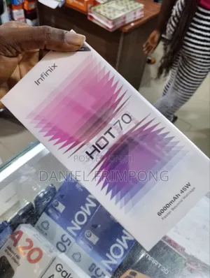 New Infinix Hot 70 128 GB Black