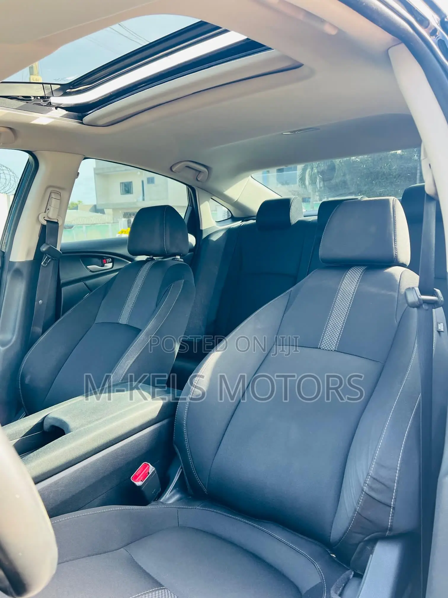 Honda Civic EX-L Sedan 2019 Black