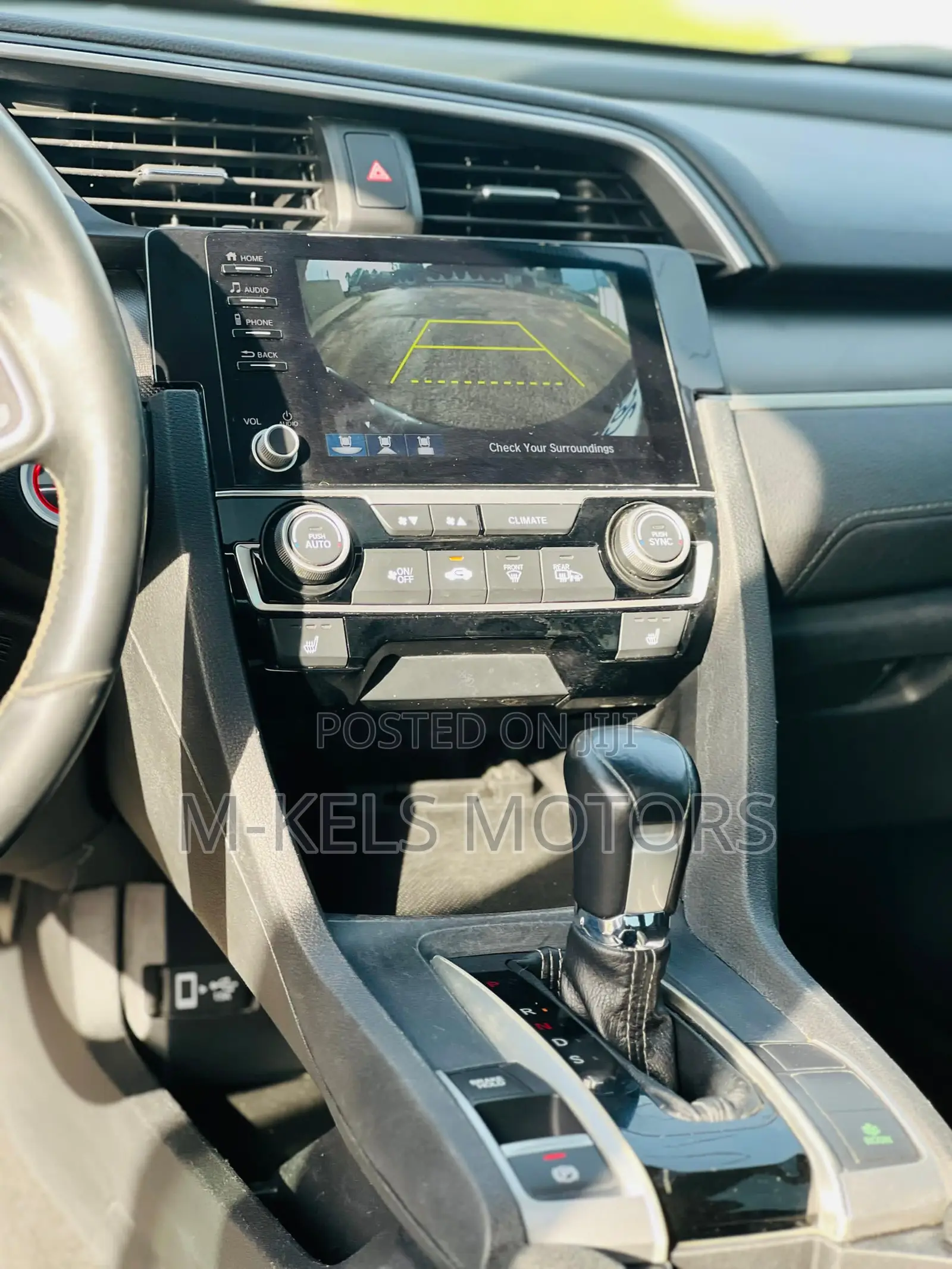 Honda Civic EX-L Sedan 2019 Black