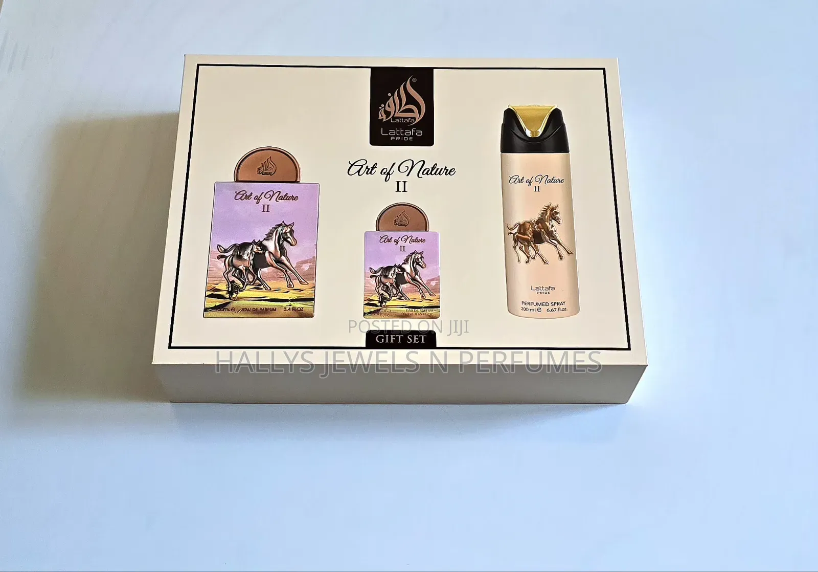 Art of Nature Ii ( 2) Perfume Gift Set by Lattafa