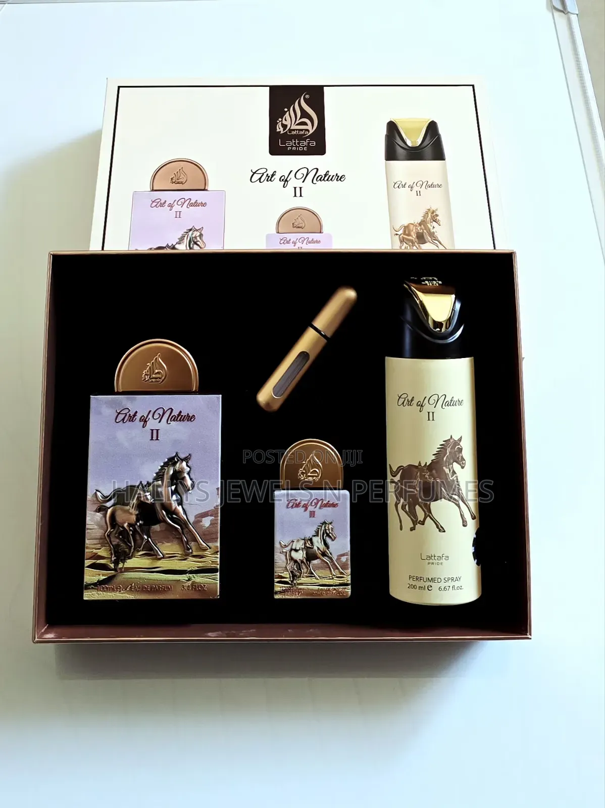 Art of Nature Ii ( 2) Perfume Gift Set by Lattafa