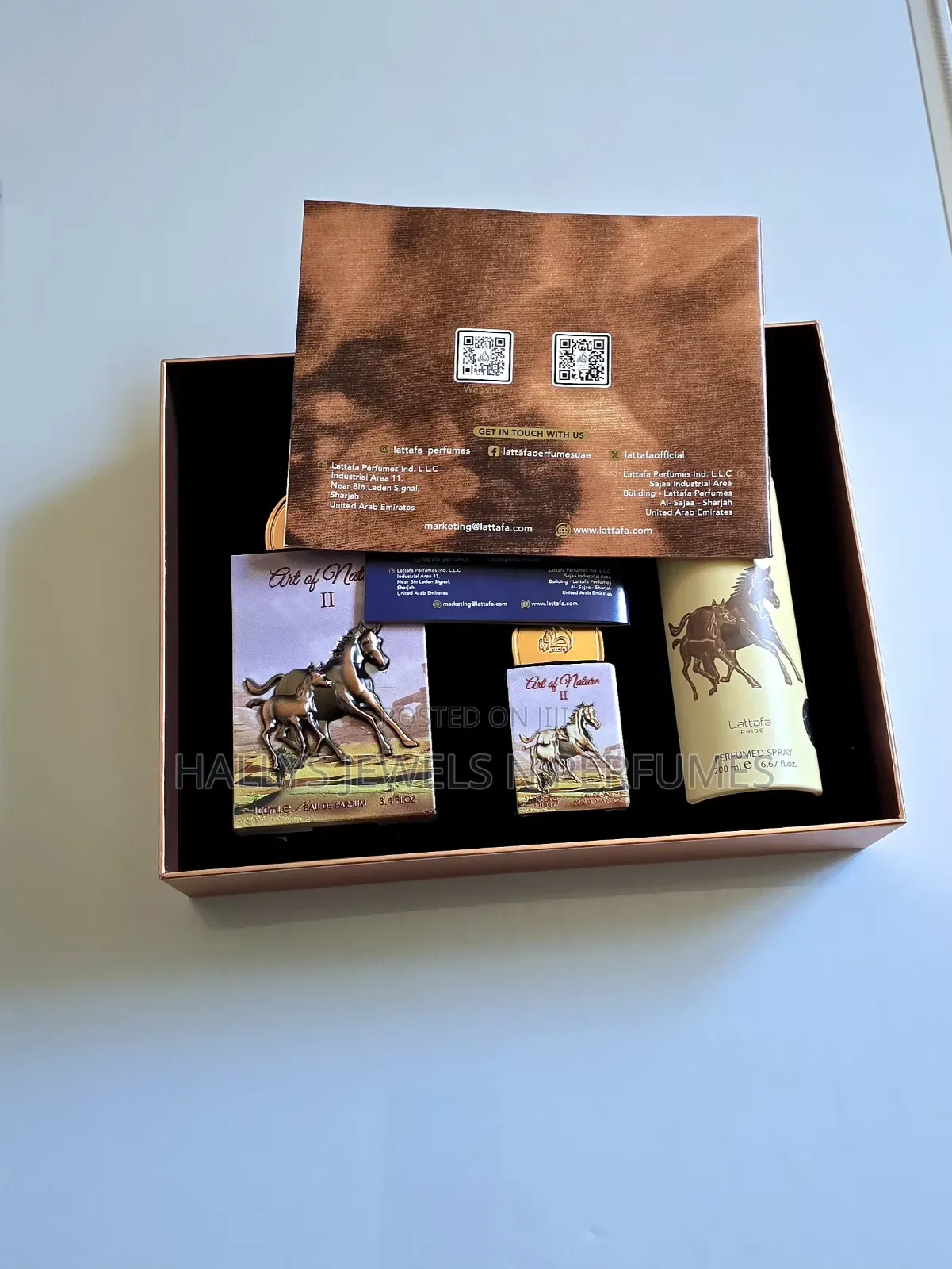 Art of Nature Ii ( 2) Perfume Gift Set by Lattafa