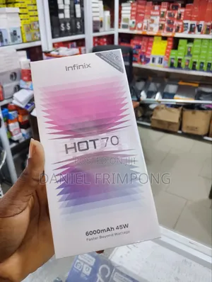 New Infinix Hot 70 256 GB Black