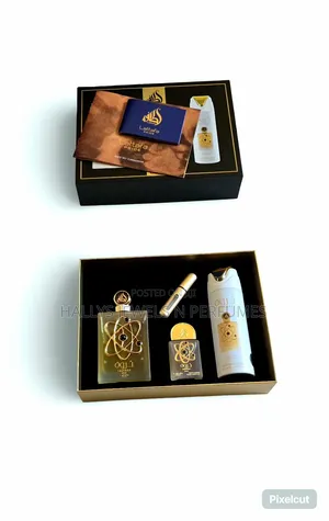 Tharwah Gold Perfume Gift Set by Lattafa