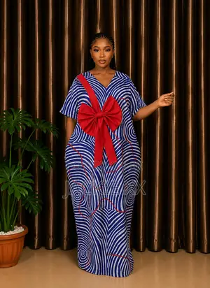Ankara Long Dress