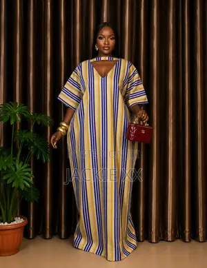 Ankara Long Dress