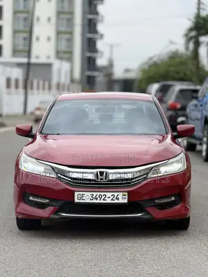 Honda Accord Sport 4dr Sedan FWD (2.4L 4cyl 2A) 2016 Red