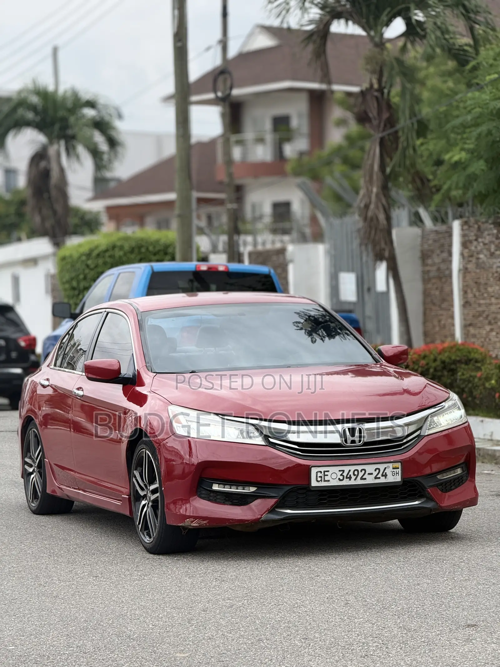 Honda Accord Sport 4dr Sedan FWD (2.4L 4cyl 2A) 2016 Red