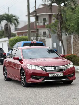 Honda Accord Sport 4dr Sedan FWD (2.4L 4cyl 2A) 2016 Red