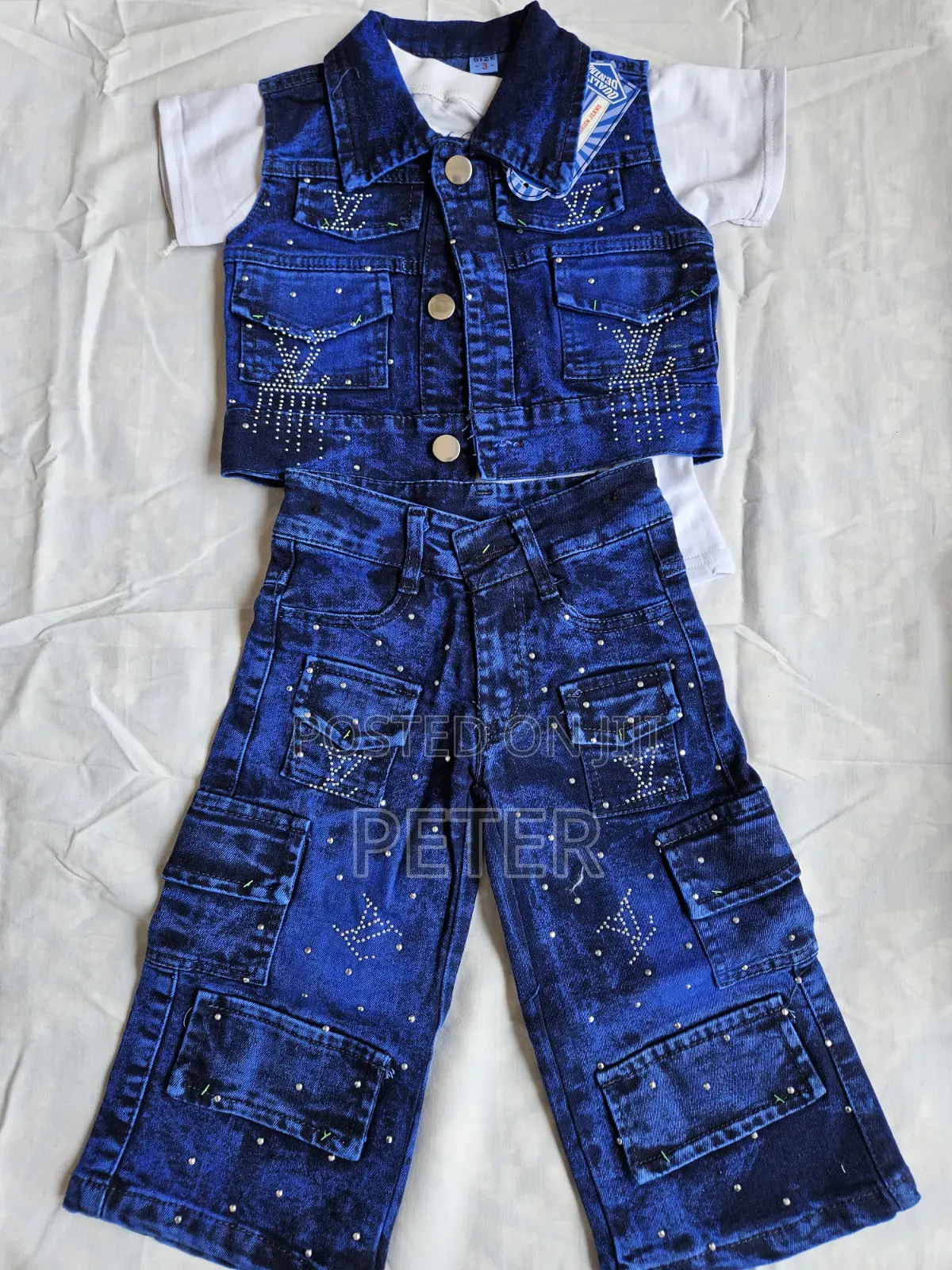 3 Set Denim Outfit