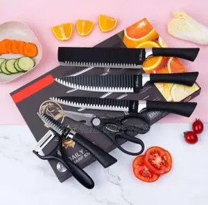 6pcs Modern Knife Set
