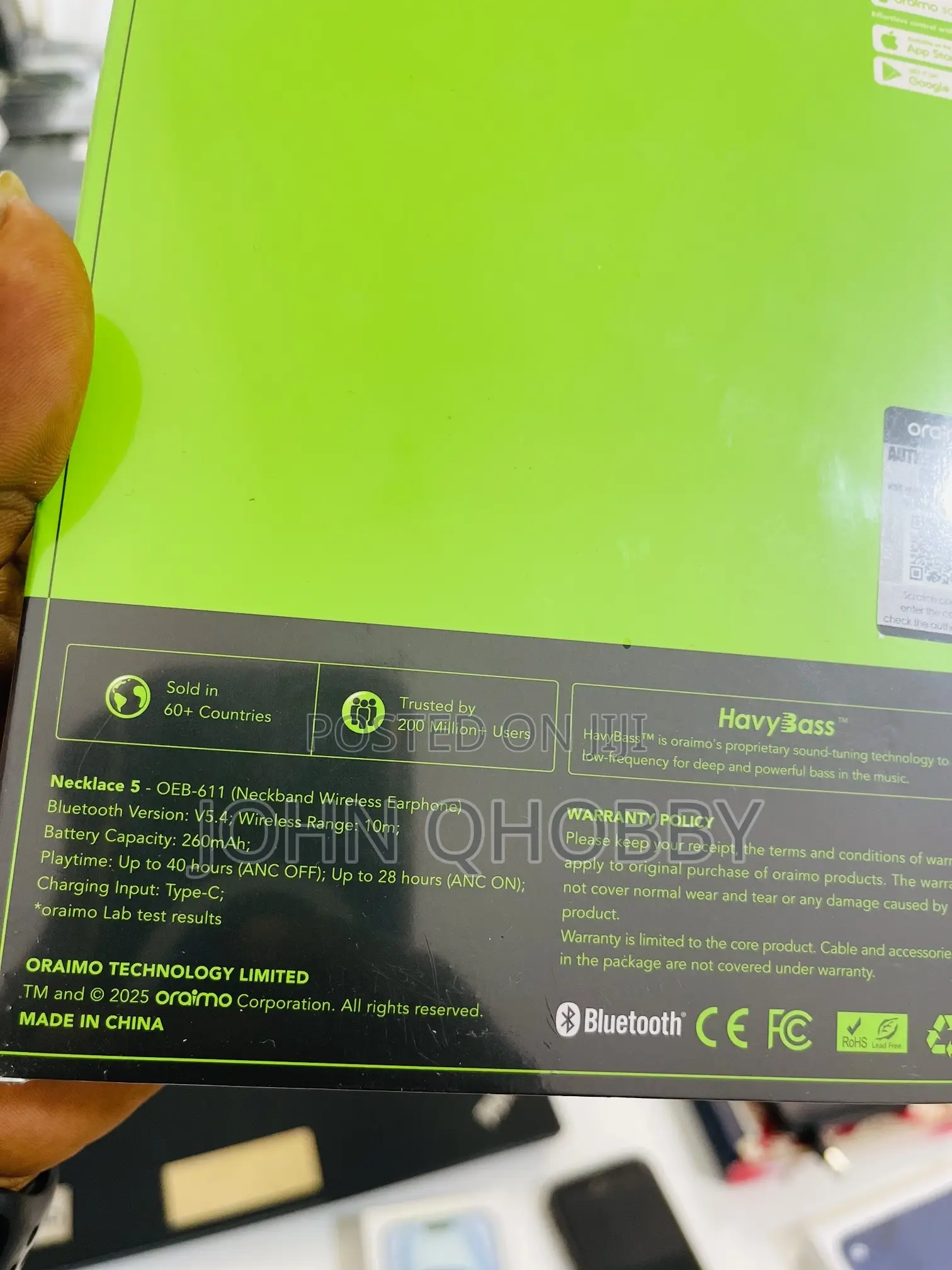 Oraimo Necklace 5