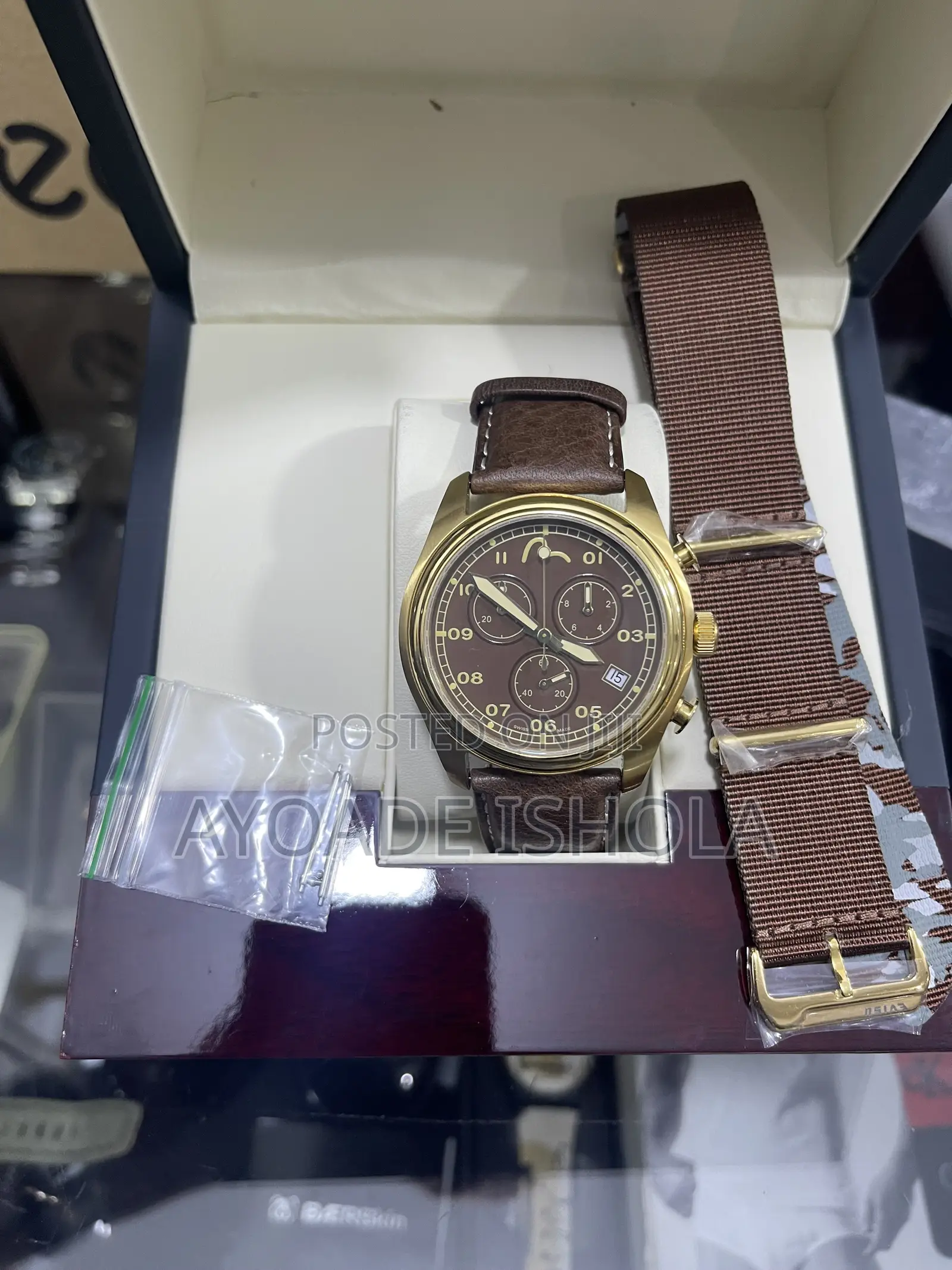 Evisu Ev-7003-03 Hiro Mens Designer Watch