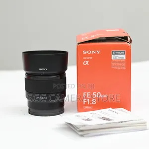 Sony Fe 50mm F1.8 Lens // Opened Box // 6-Months Warranty